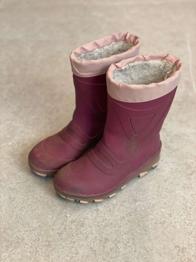 Gummistiefel Blinkfunktion gefüttert Gr 30