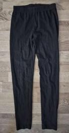 Lange Hose - Größe 134/140 - schwarz - Leggings