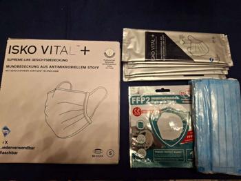 Diverse Atemschutzmasken original verpackt