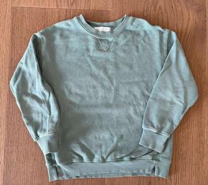ZARA Sweatshirt grün Gr 116 Junge