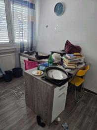 Tische Beleuchtung Bett Ventilator an der Decke