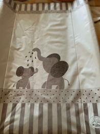 Rotho Babydesign Wickelauflage ab 0 Monaten, weich & wasserabweisend 50*70 cm