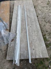 Dreikantleisten 2,5m (11 gebraucht, 2 neu)