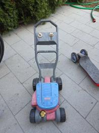 Kinder rasenmäher first come first serve