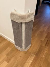 Kratzbrett für Ecken, grau