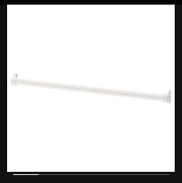 KOMPLEMENT Kleiderstange, weiß, 75 cm