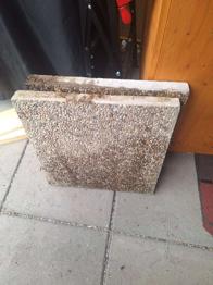 Waschbeton Platten 2 stk