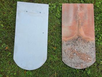 Biberschwanzdachziegel