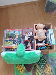 Spielsachen zu verschenken