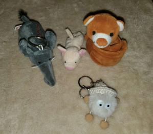 Klammerbär, Schweinchen mit Magnet