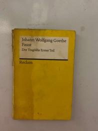 Faust Johann Wolgang Goethe