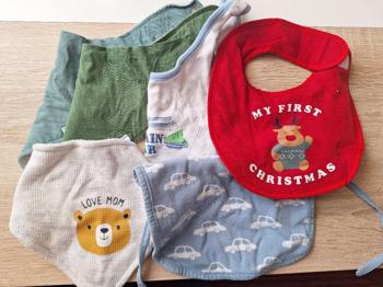 Dreickeckstücher und Lätzchen