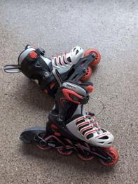 Inlineskates, crazy creek