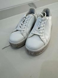 Sneakers Glitzer 1x getragen 35