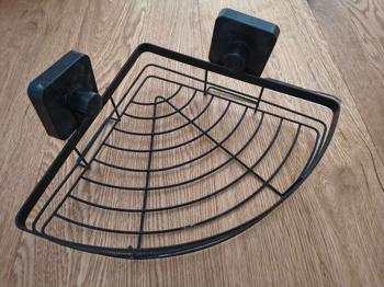 Duschkorb, Bad Regal, Duschgel Eck Korb mit Saugnäpfen