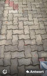 Pflastersteine Wellenverbund