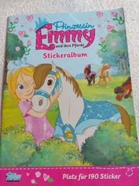*Prinzessin Emmy* und Ihre Pferde, Stickeralbum, inkl. 6 Sticker