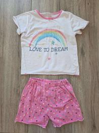 Pyjama kurz Größe 110/116