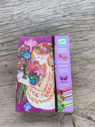 Djeco Bastelst Kinder Malen Kleben Glitter