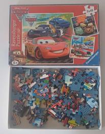 3 Puzzle zu je 49 Teile .... ein Teil fehlt