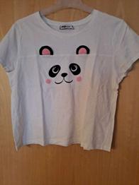 #willhelfen Gr. L kurzes kurzarm Shirt T-Shirt Top von New Yorker