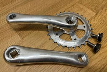 Kurbel 127mm 28Z - Kinderfahrrad z. B. kubike