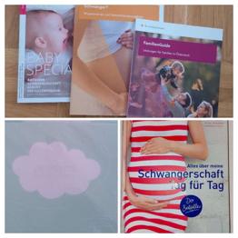Schwangerschaftsbuch und Broschüre