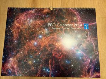 Wandkalender Weltraum Space 2024