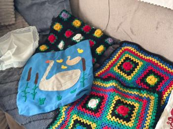 (reserviert) Tischdecken, Deckerl, Vorhänge, Polsterüberzüge, . usw.