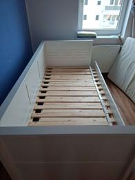 (reserviert) Bett ausziehbar