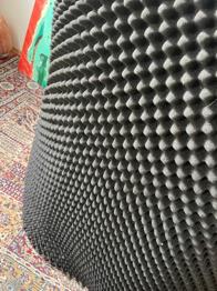 Akustik Schaumstoff Schwarz