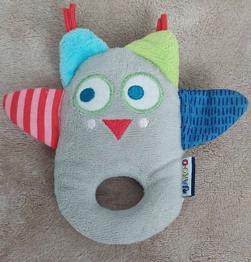 Jako-o Greifling Eule mit Rassel & Knisterfolie