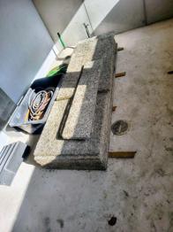 Heraklith- bzw. Holzwolleplatten 35 mm, zementgebunden