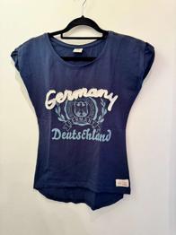 T-shirt Blau FOX small
