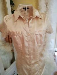 Edle Seidenbluse aus Satin