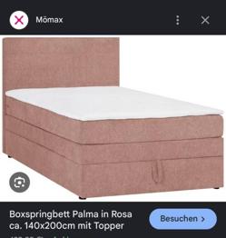 (reserviert) Boxspringbett