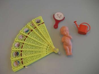 Diverses Klein Spielzeug, Figuren,... (60er Jahre)