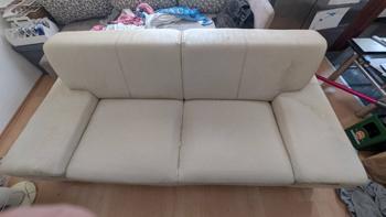 Echt Leder Couch zu verschenken