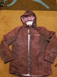 Mädchenjacke dünn, gefüttert, 146