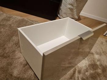 BESTÅ Schubladenkorpus, weiß, 60x25x40 cm