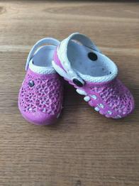 Clogs Gartenschuhe rosa Gr.19
