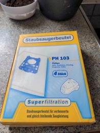 Staubsaugerbeutel PH 103