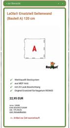 Rodipet Nagarium Ersatzwand (neu)