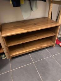 Schuhregal zu verschenken