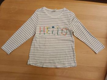 Gr.98 Langarm Shirt angemalt