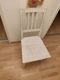 Ikea Stuhl (Stefan) in weiß zu verschenken