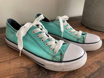Türkise Sneaker | Größe 37 | Converse-Alternative