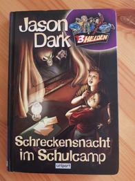 Schreckensnacht im Schulcamp, Jason Dark, gebunden, Hardcover, Band 5