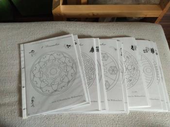 Weihnachts-Mandalas (1. bis 24. Dezember)