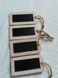 Boho Holzdeko für Kreide Beschriftung